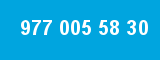 977 005 58 30